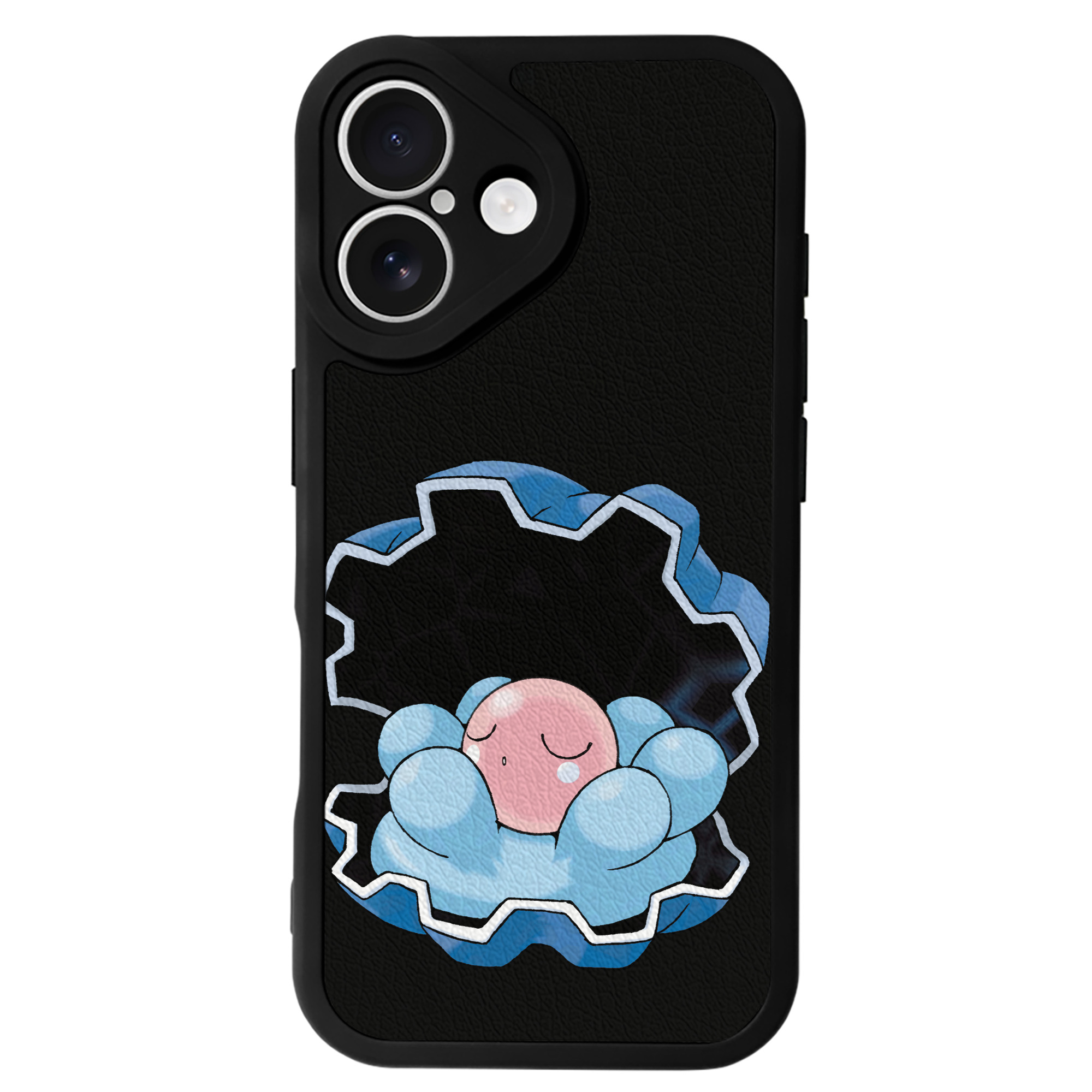 （画像用） ポケットモンスター Pokémon 【iPhone 16シリーズ対応】シリコンスマホケース（レザー調） 材質：シリコン